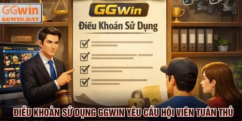Điều khoản sử dụng GGWin yêu cầu hội viên chấp hành và trách nhiệm nhà cái