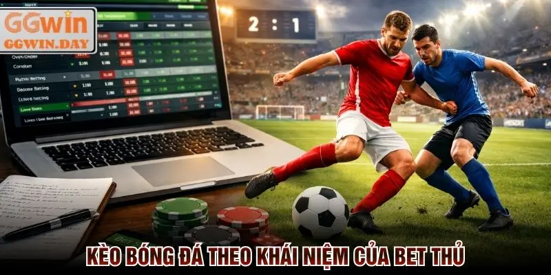 Kèo bóng đá trực tuyến theo khái niệm của bet thủ chuyên nghiệp