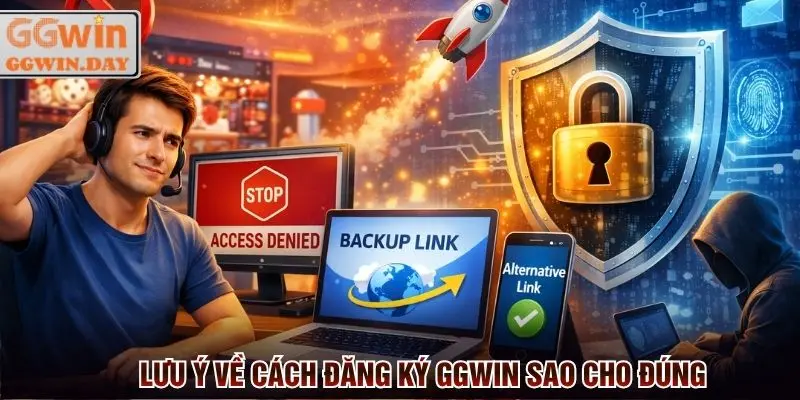 Lưu ý về cách đăng ký GGWin sao cho đúng