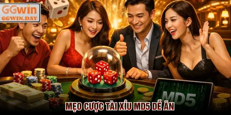 Mẹo cược Tài Xỉu MD5 dễ ăn như cháo