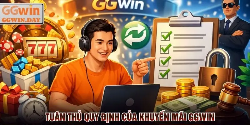 Tuân thủ quy định của khuyến mãi GGWin đề ra
