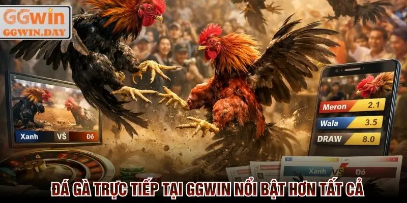 Đá gà trực tiếp tại GGWin nổi bật trên thị trường châu Á